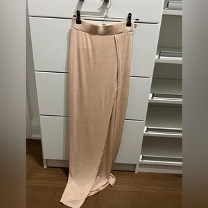 Pink Maxi Skirt beach coverup size xs